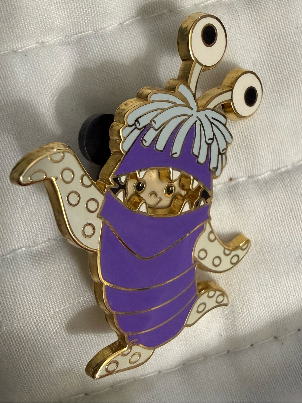Boo Monsters Inc Enamel Pin